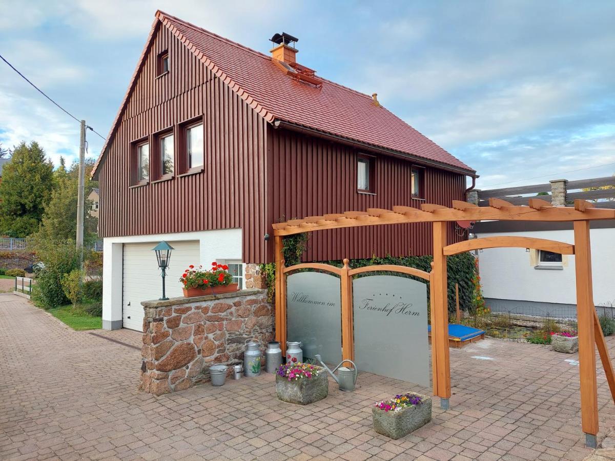 Ferienhaus Herm Glashutte  ภายนอก รูปภาพ